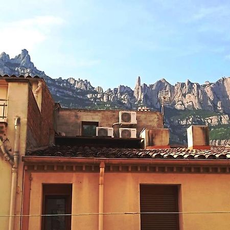 Piso Con Desayuno Incluido Y Vistas A La Montana. Daire Monistrol de Montserrat Dış mekan fotoğraf