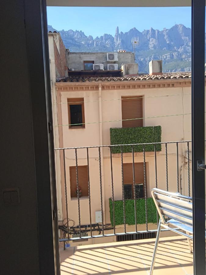 Piso Con Desayuno Incluido Y Vistas A La Montana. Daire Monistrol de Montserrat Dış mekan fotoğraf