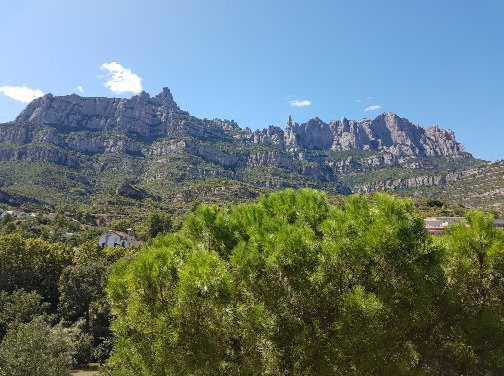 Piso Con Desayuno Incluido Y Vistas A La Montana. Daire Monistrol de Montserrat Dış mekan fotoğraf